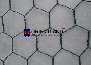 China High Strength Hexagonal Wovenmesh Gabion Rolls Rock Netting Fall Protection factory