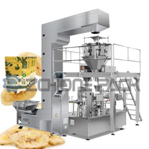 1.5KW Potato Chip Packaging Machine Material Conveyor Transportation Quantitativ