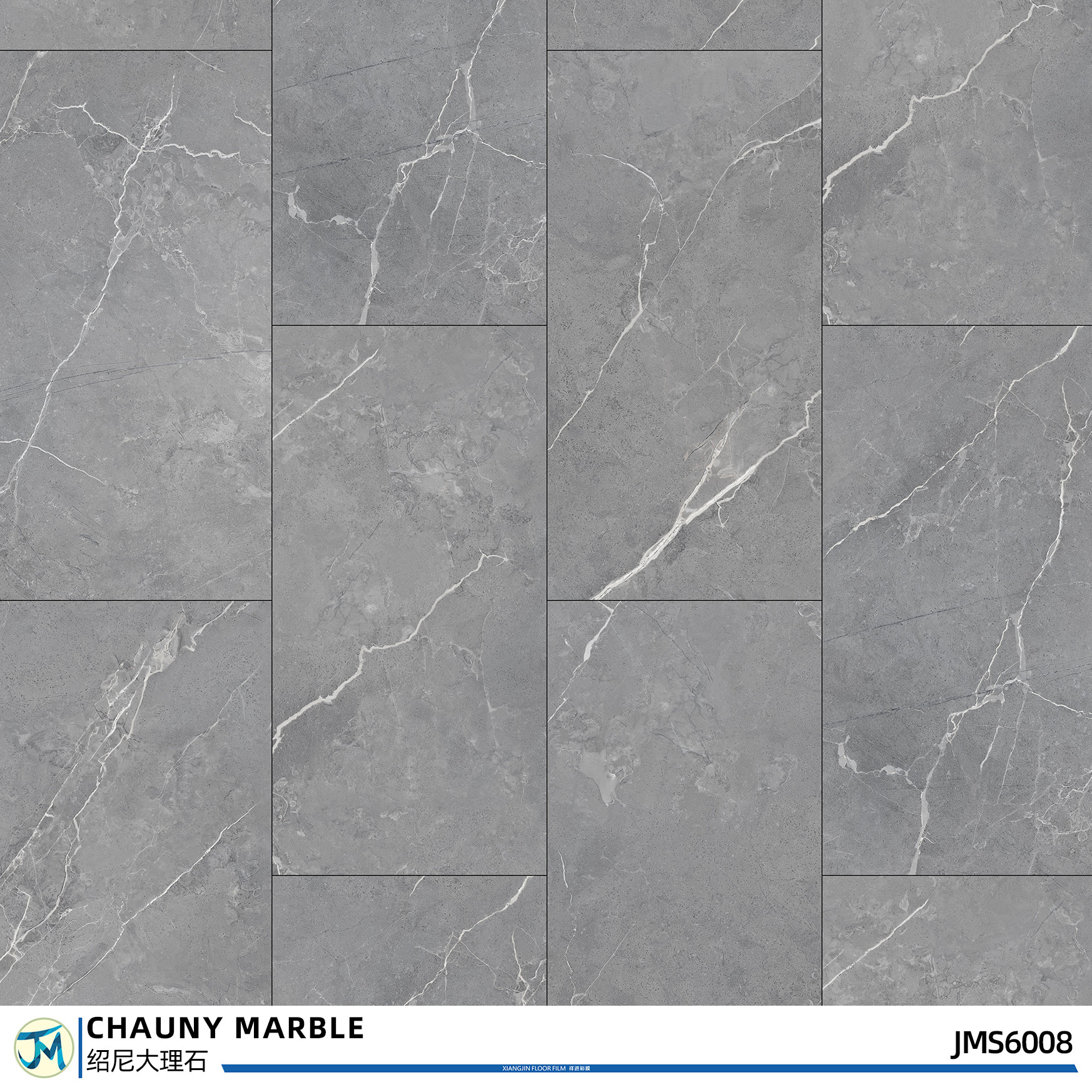 12x24 Marble Floor Tile SPC Stone Flooring Tile 3.5-6.0mm 0.2-0.5mm Wearlayers