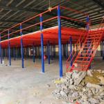 7.5T Warehouse Mezzanine Systems Steel Mezzanine Rack For Carton