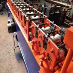 Hydraulic Automatic Rolling Shutter Machine , Galvanized Steel Slat Shutter Door