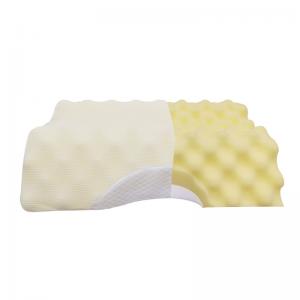 China Anti Snoring Ergonomic Cut Memory Foam Pillow For Back Side Sleepers on sale