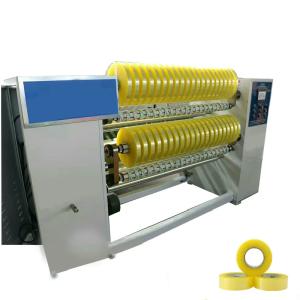 China 1000 - 4000mts Transparent BOPP Adhesive Tape BOPP Gum Tape Machine Roll factory