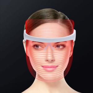 China 18W PDT Facial Light Therapy 7 Colors LED Facial Masks With Neck factory