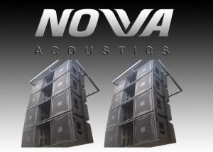 China Powerful Double 15 Inch Sub Speakers For Concert And Tour , 486x613x1324mm factory