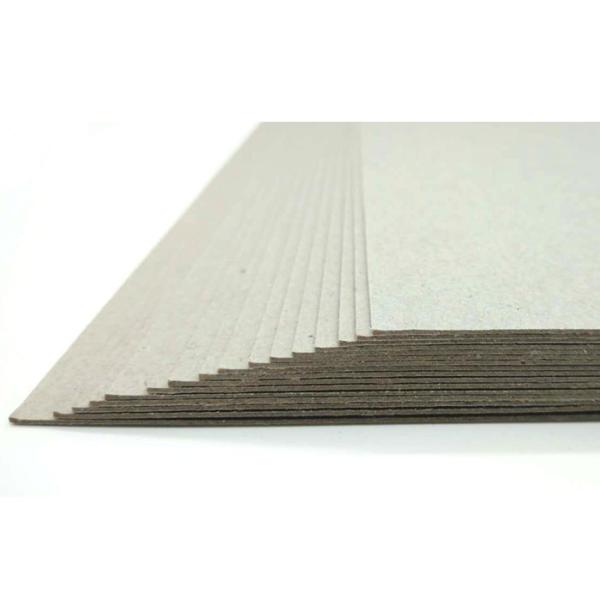 China Two side Gray Paper Roll in 450gsm / 0.74mm for lamination to thicker board factory