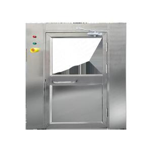 China Stainless Steel Clean Room Pass Box UV Pass Through Box For Dust Free Room factory