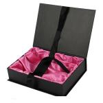 Customer's Specific Requirement Luxury Hair Wig Packaging Black Box Magnetic