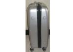 Black Hard Case ABS PC Luggage Bag With 4 Spinner Wheel 3 Piece Set Waterproof