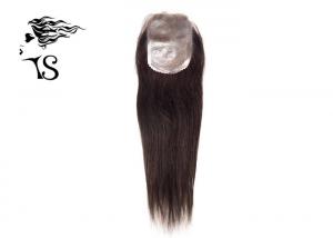 China Straight Lace Frontal Closure Topper , Real Human Hair Pieces No Bad Smell on sale