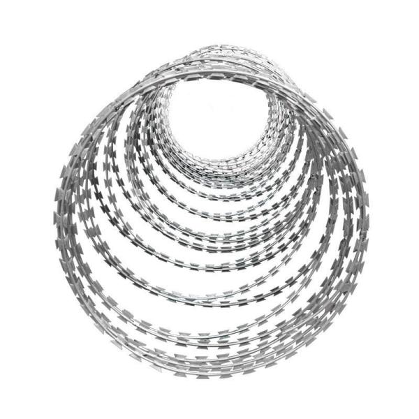 Attractive Price New Type 304 stainless steel blade thorn rope village school