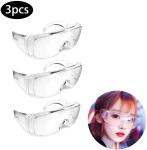 Flexible Medical Protective Goggles Soft PVC Polycarbonate Lens Lndirect Vent