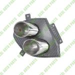 For Ferrari California Right Exhaust Tailpipe Trim Hood Exhaust Grill OEM