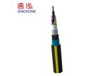 Direct Buried Loose Tube Fiber Cable Customized Length Stretch Proof