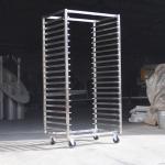 Stainless Steel 201 Rotary Oven Trolley For Drying 15layers 12layers 10layers