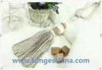 Fashion custom long tassel fringe trimming for curtain attractive tieback