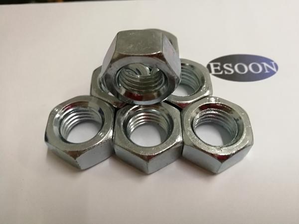 M24*3.0 Coarse Thread DIN 934 Class 6 ZINC plated Finished Hex Nut