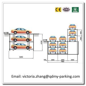 China 2-3 Levels Pit Parking Mechanical Carport Parking Lift Vertical Parking Garage factory