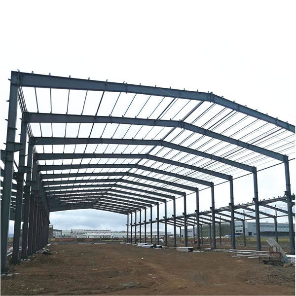 Gable Frame Light Metal Building Industrial Steel Structure Workshop