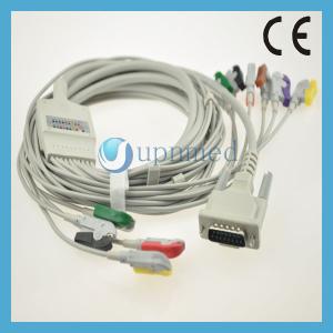China Schiller One Piece Series EKG Cable With Lesdwires factory