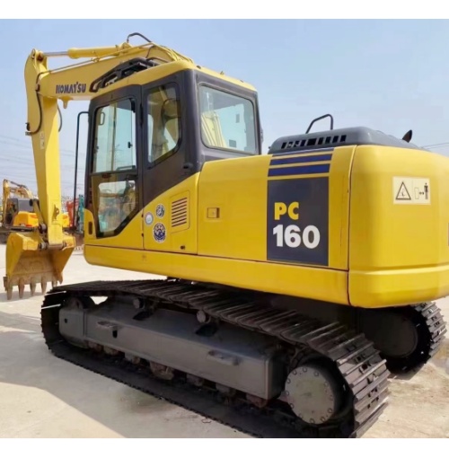Second Hand Komatsu PC160 Excavator with Original Hydraulic Pump in Good Condition