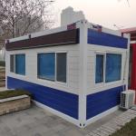 Zontop Small Prefab Garden Cabin Homes Camping Modular Prefab House
