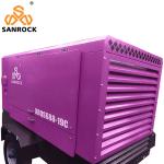 300L Tank Diesel Screw Air Compressor Mining Portable Compressor 4470*1960