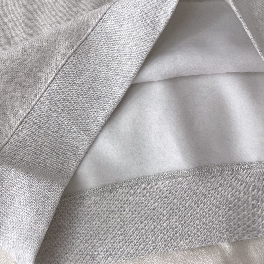 Custom Women Men Zip Up Long Sleeve Sweatshirt Jersey Fabric Essentials Half Zip Sweatshirt