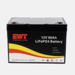 Golf Carts Storage 12V Lithium Ion LiFePO4 Battery Pack 12.8V 80Ah Lithium Iron