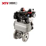F304 Stainless Steel High Platform Floating Ball Valve PN10-40 for Country