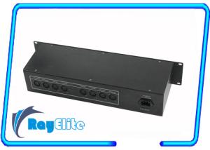 China 10 /100 Base-T Ethernet link Artnet To DMX Converter , Madrix Ecue GatewayCompliant factory