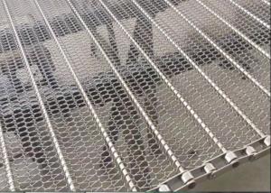 China Anti Rust Chain Link Conveyor Belt Wire Diameter 0.8-4mm factory