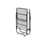 Easy Removal Black Hotel Single Bed Mattress Metal Foundation Folding Bed Frame