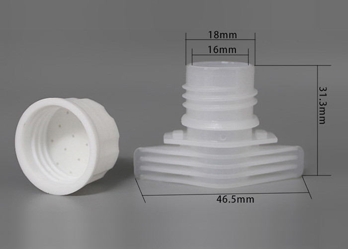 Spout Caps With Air Vent Hole In 16mm Diameter / Baby Food Pouch Caps