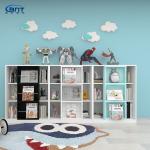 Kids Room Furniture Steel Storage Bookshelf Electrostatic Powder Coating