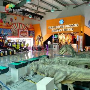 China Shooting Realistic Animatronic Dinosaur Equipment To Amusement Park factory
