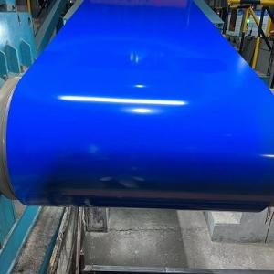 China PPGI / PPGL Color Coated Steel Coil 0.12 - 1.0mm Thickness For Building Industry factory