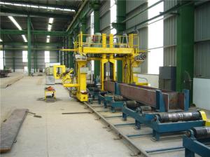 China Heavy Duty Rail 38KG/M Box Beam Welding Line 16MPa Motor Drive factory