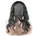 New Natural Hairline Lace Top Closure , Pre Plucked 360 Lace Frontal With Wig