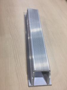 China Silver Color Industrial Aluminum Profile T Slot Curtain Wall Profile factory