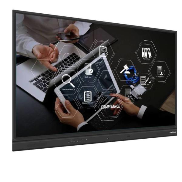 75 86 Inch IR Interactive Whiteboard Finger Touch Digital 4K UHD 3840*2160