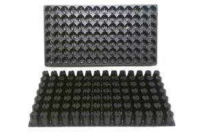 China Reuseable Seed Nursery Tray 45 Cells Rectangular Plastic Germination factory