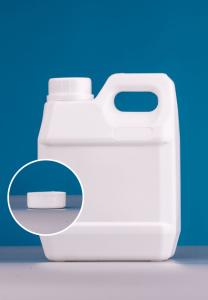 China 1L High Quality Custom Empty Plastic Liquid Laundry Detergent Bottle Car Washing with tamper-evident cap factory