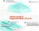 Medical grade protect dust face mask disposable 3 ply paper mask,non-woven face