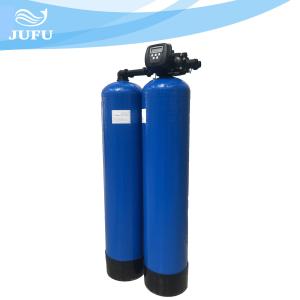 China FRP Flow Type Water Softener Treatment System 25kg 220V factory