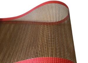 China Customize Ptfe Coated Mesh Belt For Drying And Conveying factory