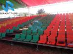 Scaffolding system seating assemble grandstand event scaffolding bleachers