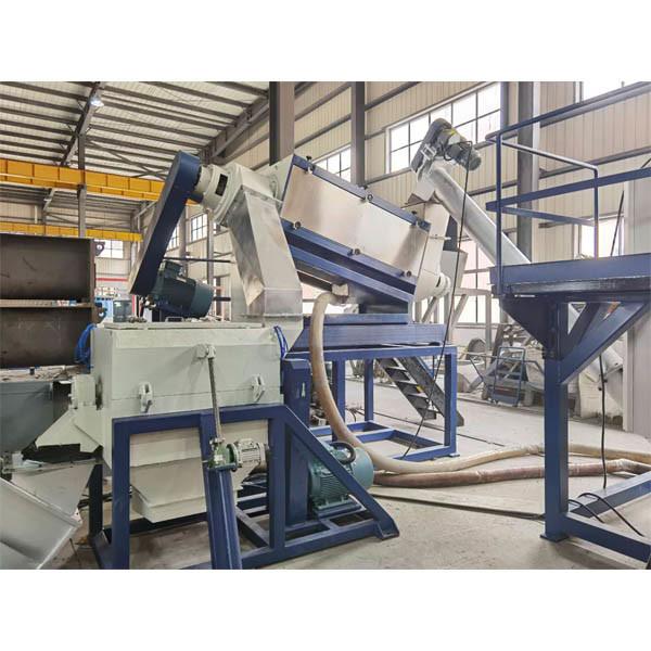Durable Plastic Squeezer Machine Agricultural PP Bag Recycling Line For Crushed