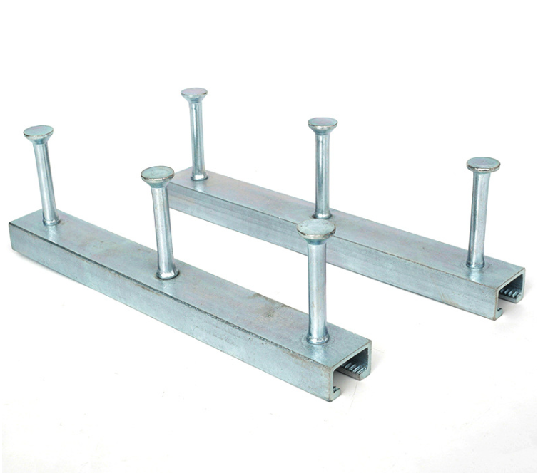 White Embedded Concrete Anchor Seismic Bracing Channel Fitting for Construction Needs