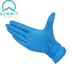 China FDA510K Medical Nitrile Latex Free Disposable Examination Gloves factory